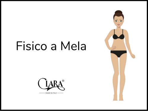 Fisico a mela deals abito da sposa