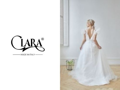 Abito da sposa adatto al body Nicla e al reggiseno Nadia